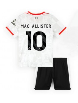 Billige Liverpool Alexis Mac Allister #10 Tredjedraktsett Barn 2024-25 Kortermet (+ Korte bukser)